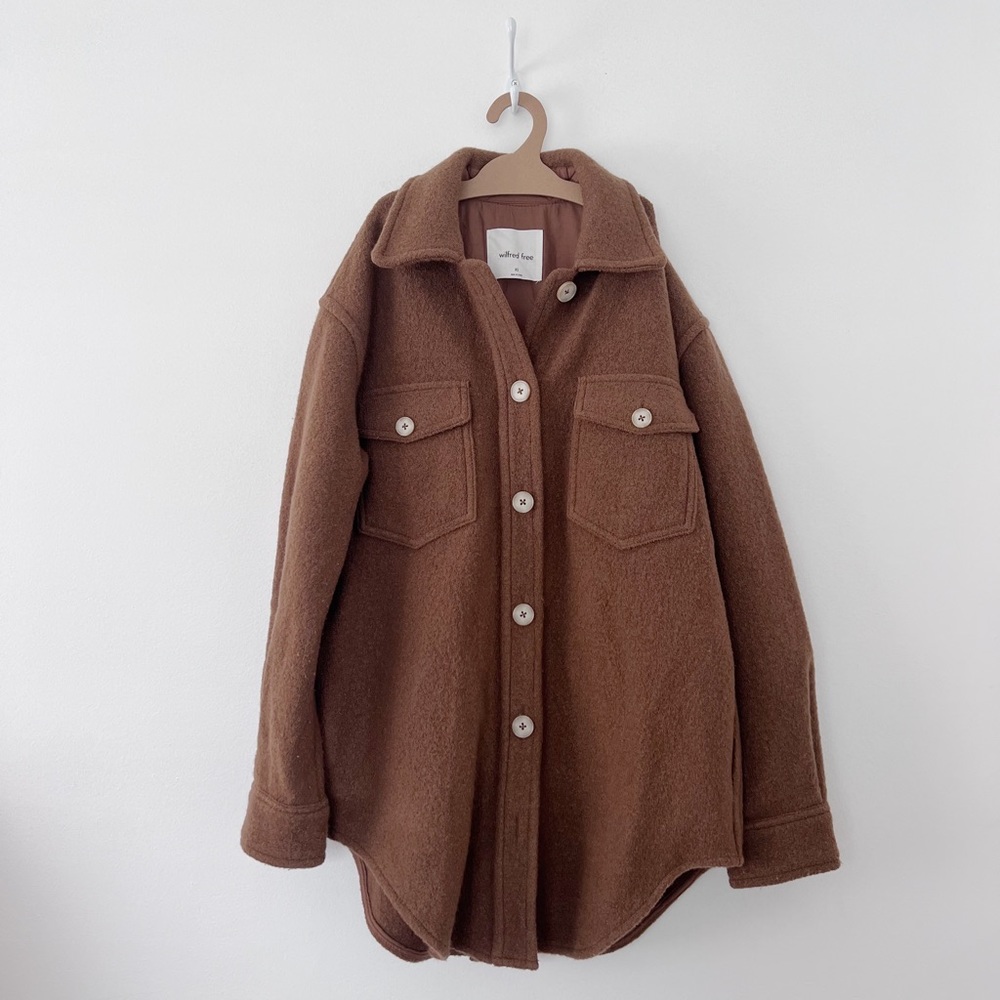 Aritzia Ganna Shirt Jacket